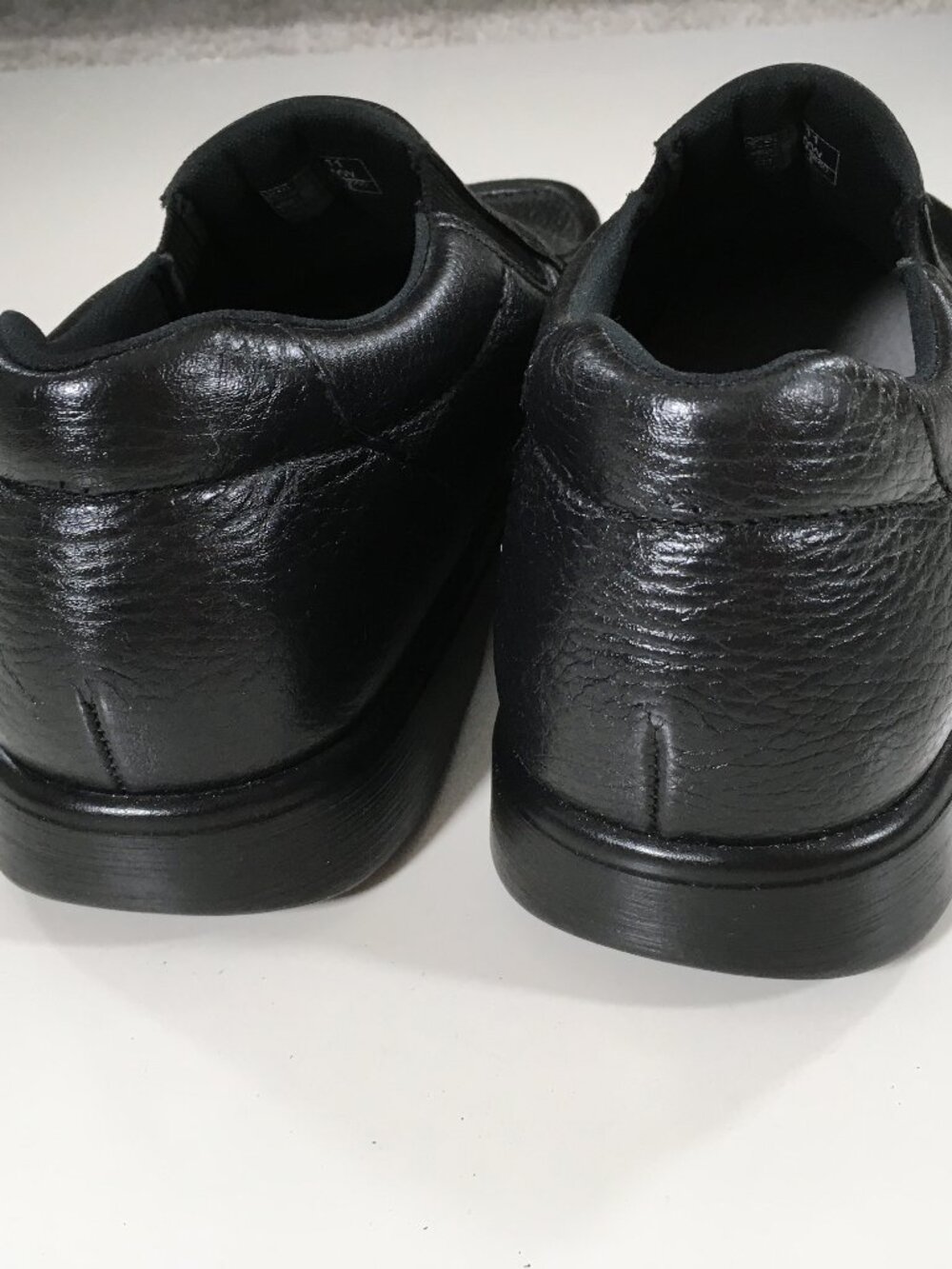 SAS Side Gore Slip On Shoes Mens Size 11 WW Wide Black Leather - Picture 5 of 9